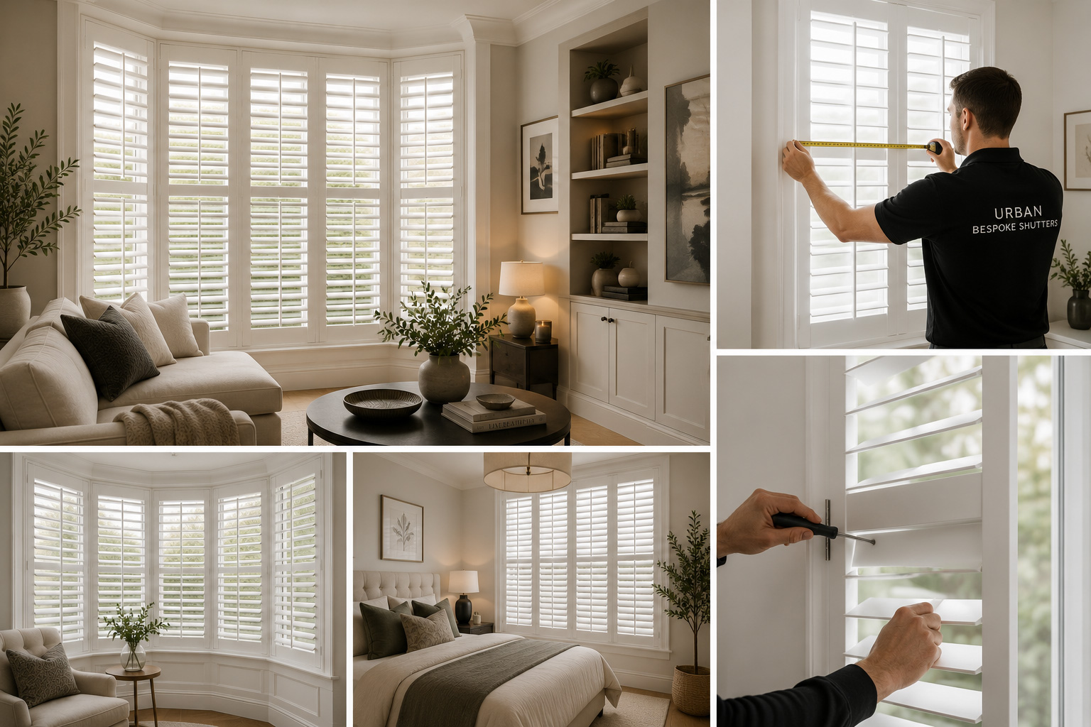 Urban Bespoke Shutters - Beautiful Bespoke Interior Shutters, Expertly Designed for Your Home